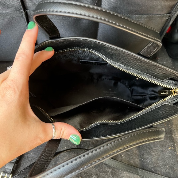 Kate Spade Black Sparkle Tote Bag - Picture 3 of 4